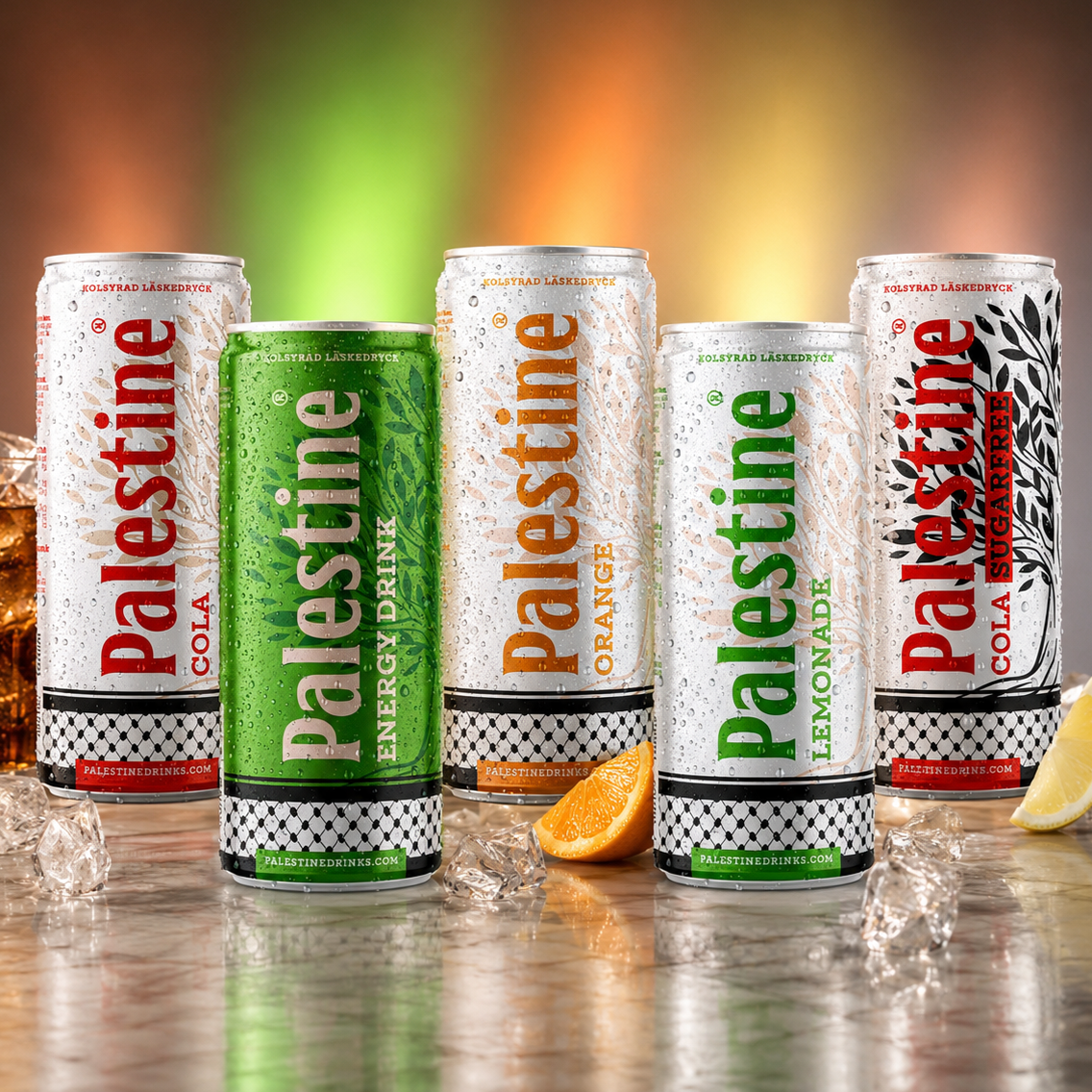 Palestine Drinks 5er Mix Box 🇵🇸🥤