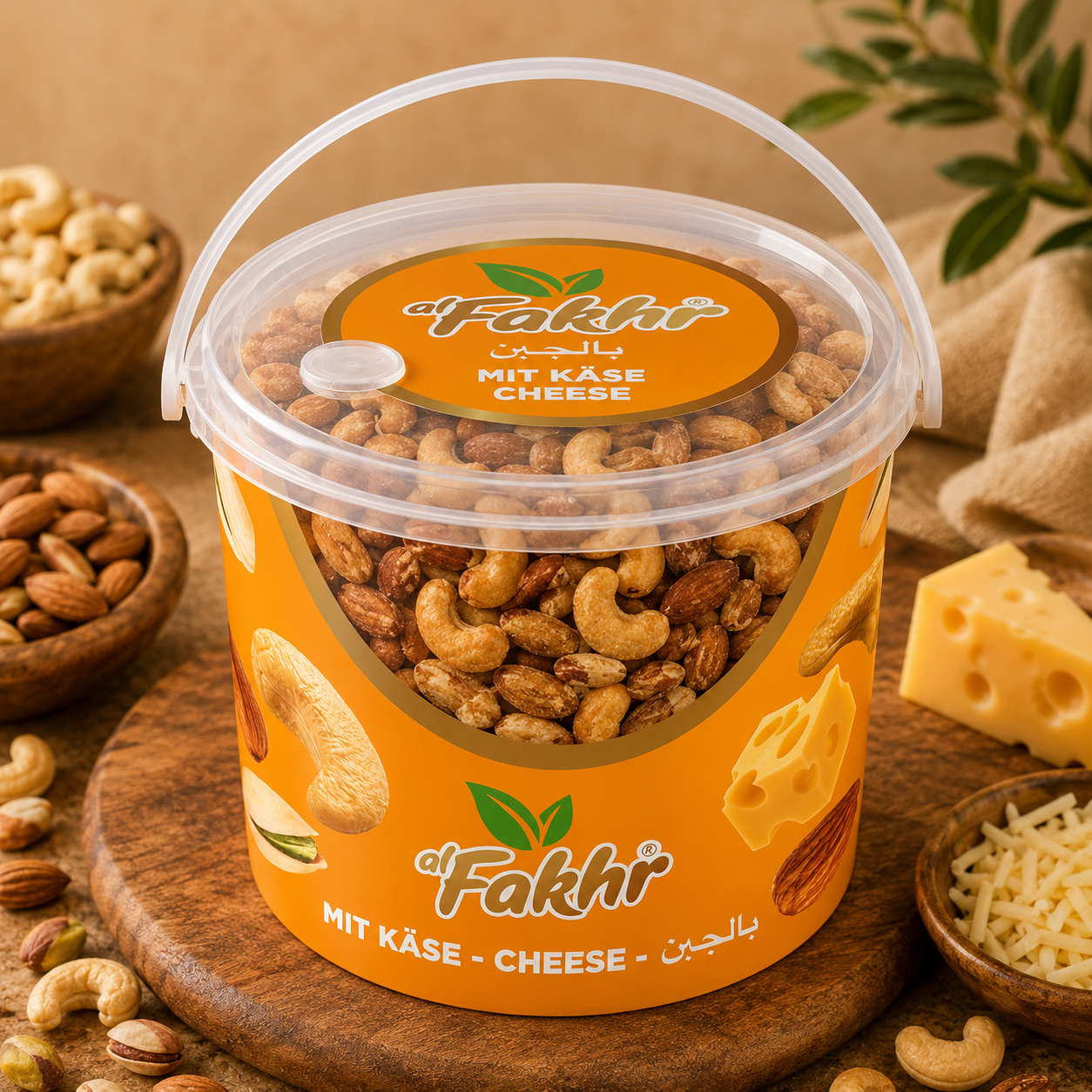 Nüssemix mit Käsegeschmack 🧀🥜